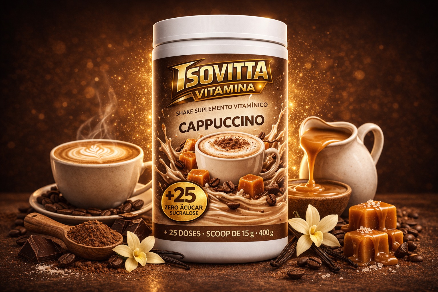 Isovitta Vitamina — shake suplemento vitamínico